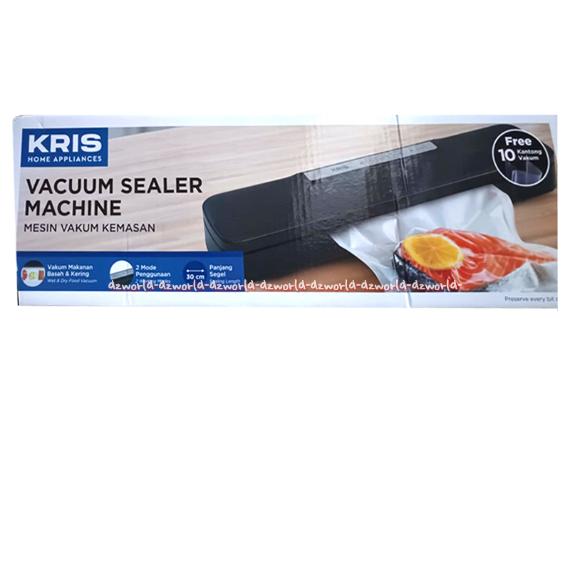 Kris Vacuum Sealer Machine For Food 30cm Mesin Vakum Press Makanan Model Simpel