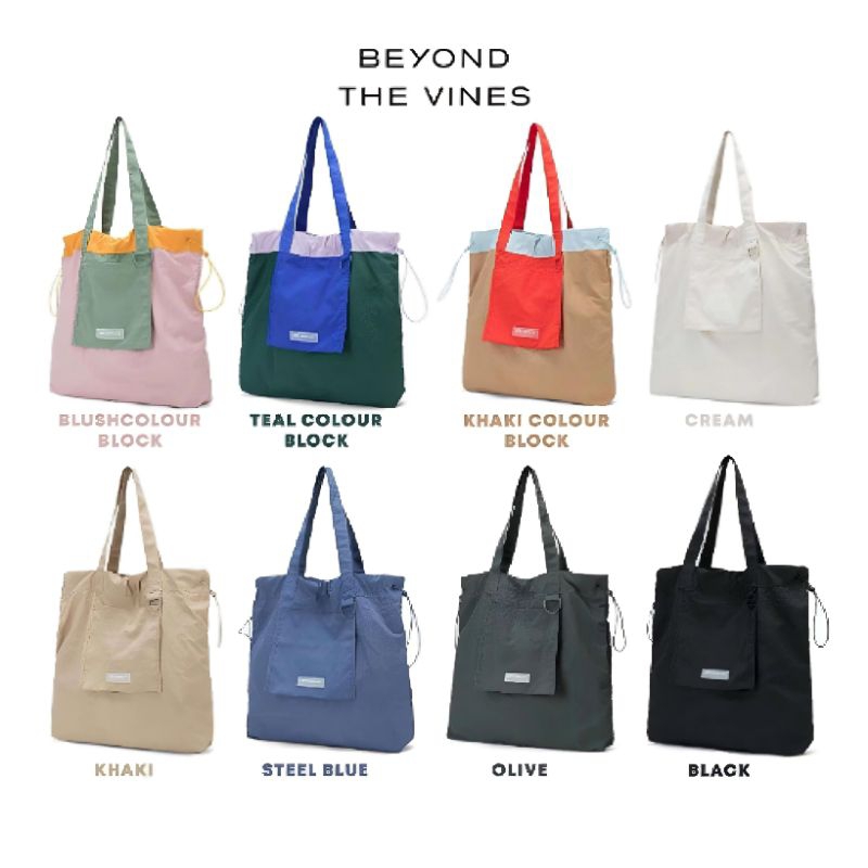 YUVI BAG BITIVI TOGGLE TOTE BAG / BTV DRAWSTRING / TAS TOTE BAG WANITA BTV