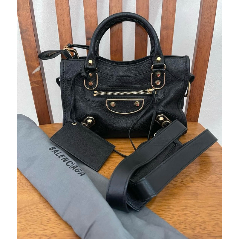 Balenciaga mini edge black GHW thn 2019