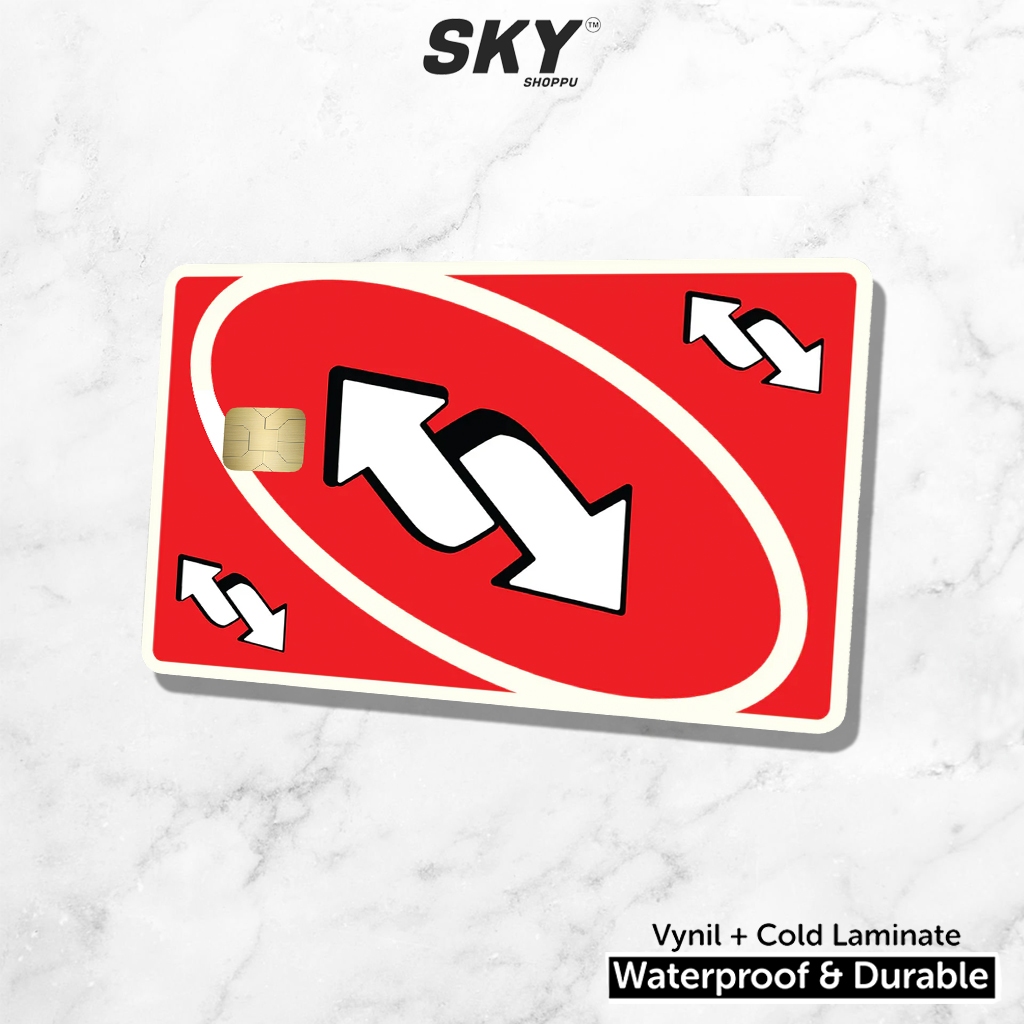 

Sticker Stiker Kartu Atm Skin Card Uno Merah Waterproof Vinyl Atm Flazz Credit Debit Emoney Stiker