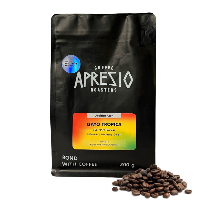 

Biji Kopi/Coffee Beans - Single Origin for Filter & Omni Roast - Gayo Tropica / 200gr, 500gr