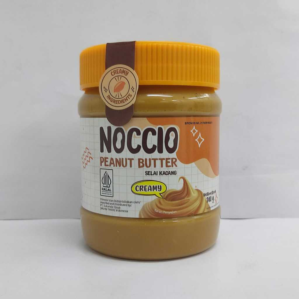 

NOCCIO PEANUT BUTTER CREAMY 340G