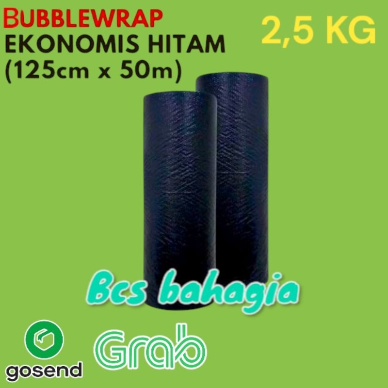 

Bubble Wrap Hitam Untuk Packing Paket 1 Roll Murah / Bubblewrap Roll Premium