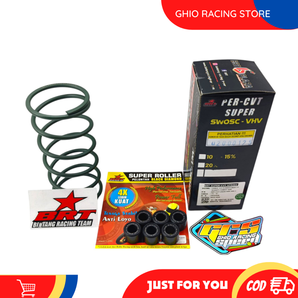 Paket kirian CVT BRT 2in1 Beaat Fi eSP BRT Vario 110 fi Scoopy fi Paket kirian brt Upgrade cvt