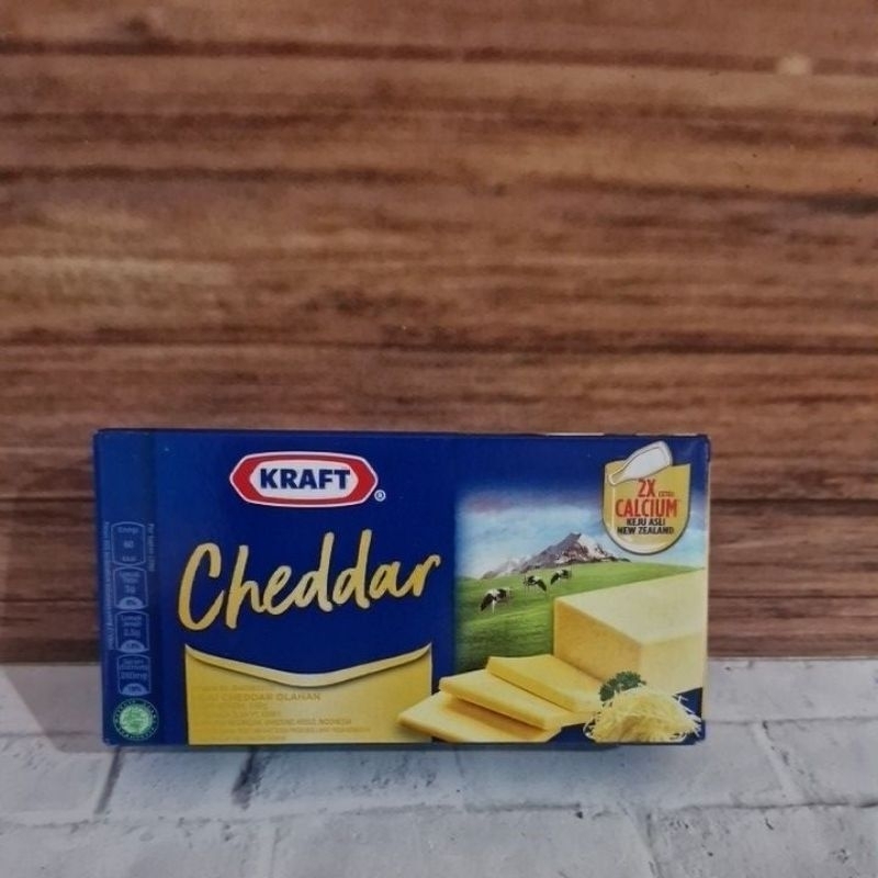 

Keju Kraft Cheddar 150gram