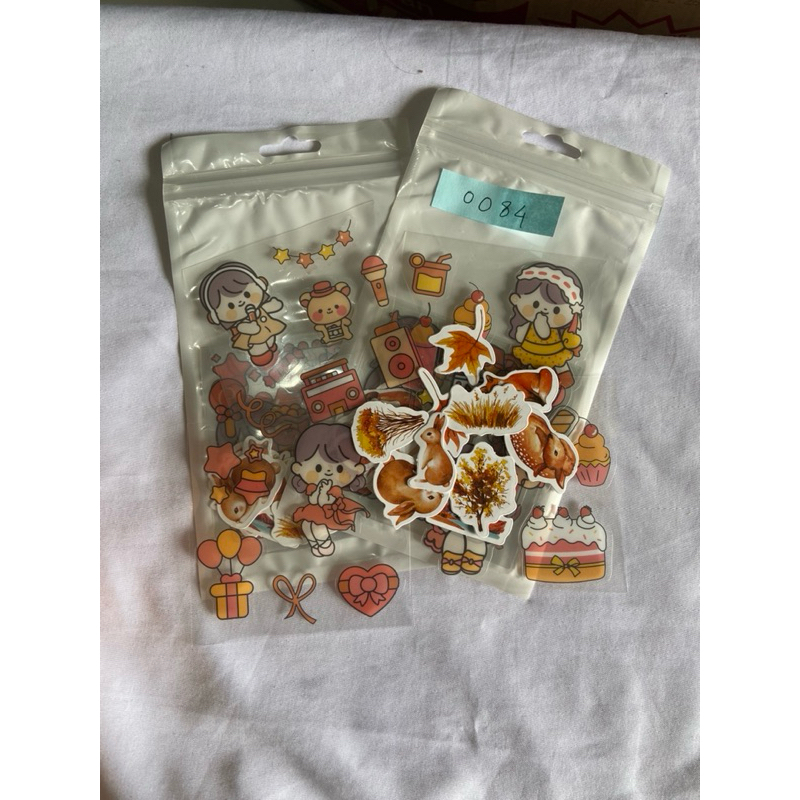

0084 orange theme sticker