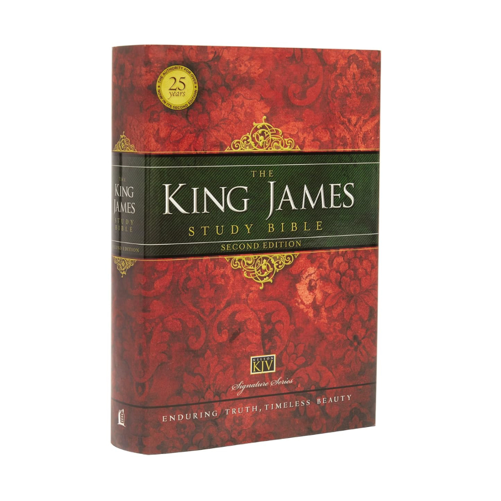 KJV Study Bible, Large Print, Hardcover, Red Letter Edition: Second Edition