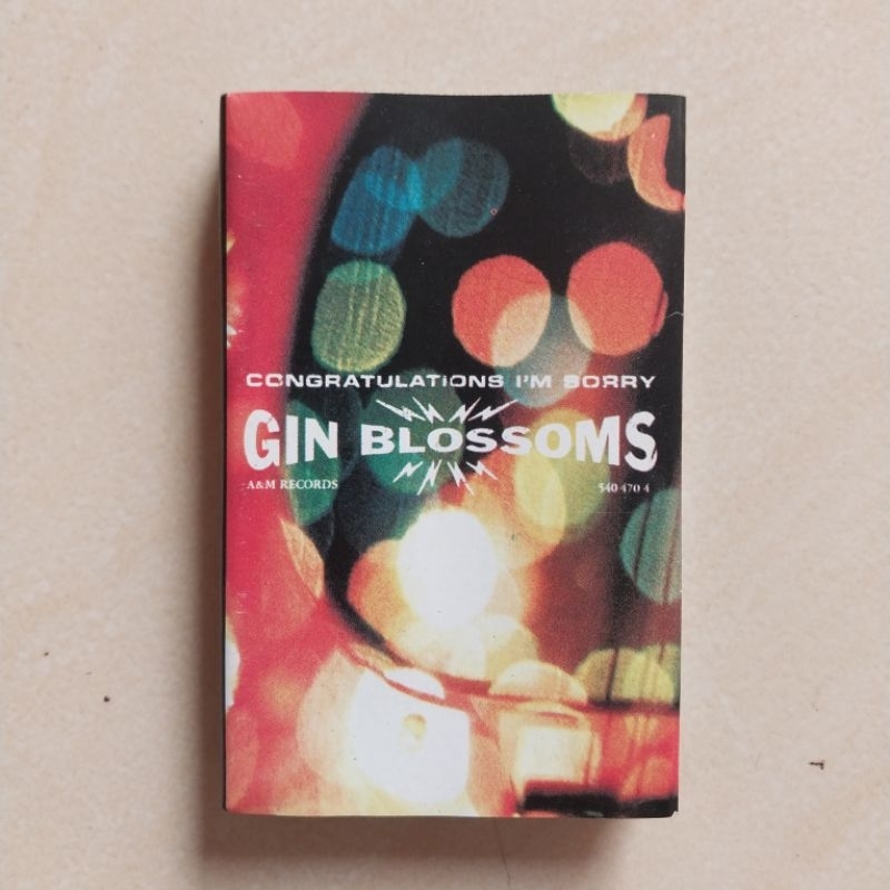 KASET GIN BLOSSOMS ALBUM CONGRATULATIONS I'M SORRY