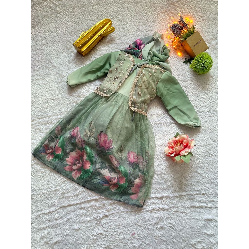MUSLIM BABY/stelan anak/kaos anak terbaru / dres pesta anak / baju anak perempuan / dress anak / dre