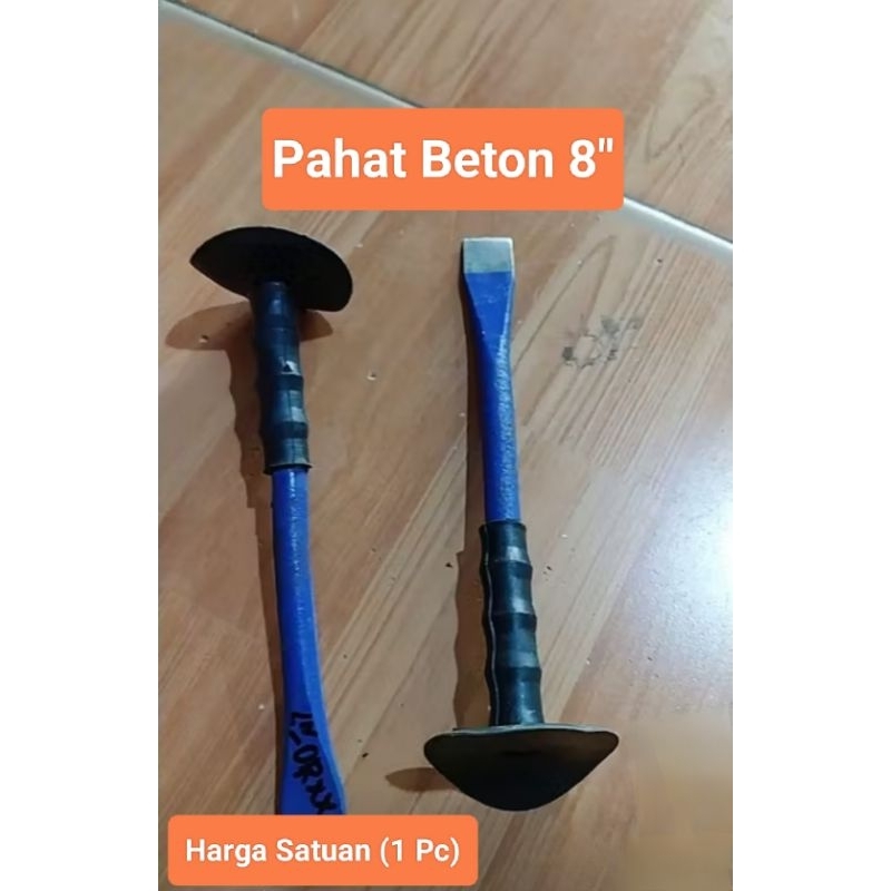 Pahat Beton / Pahat Tembok / Pahat Beton Topi Karet