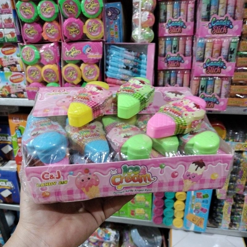 

PERMEN ICE CREM Aneka Rasa harga 1 box 30 pcs