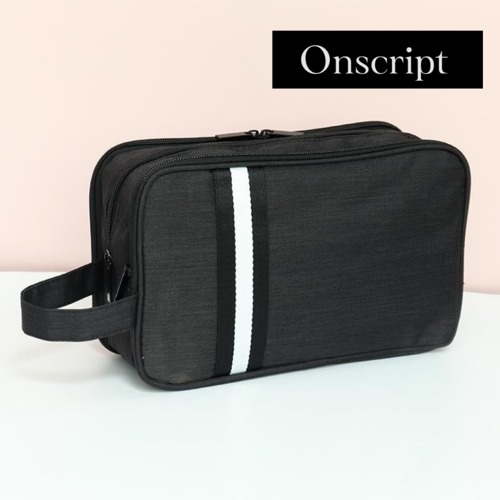 

Tempat Pensil Alat Tulis Kantor Onscript Pencil Case Black - Hitam