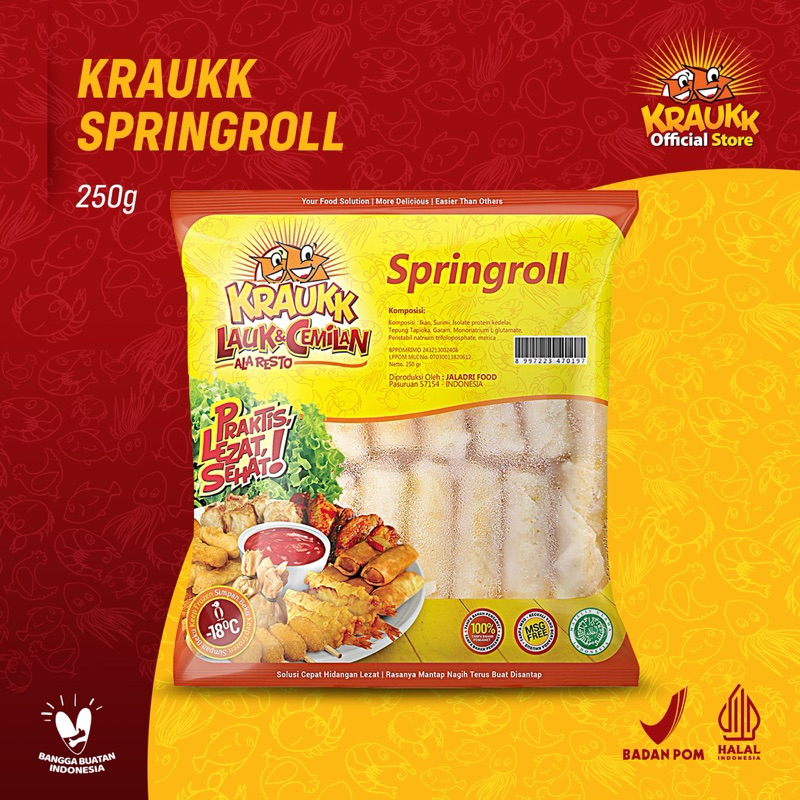 

Kraukk Springroll 250 Gram