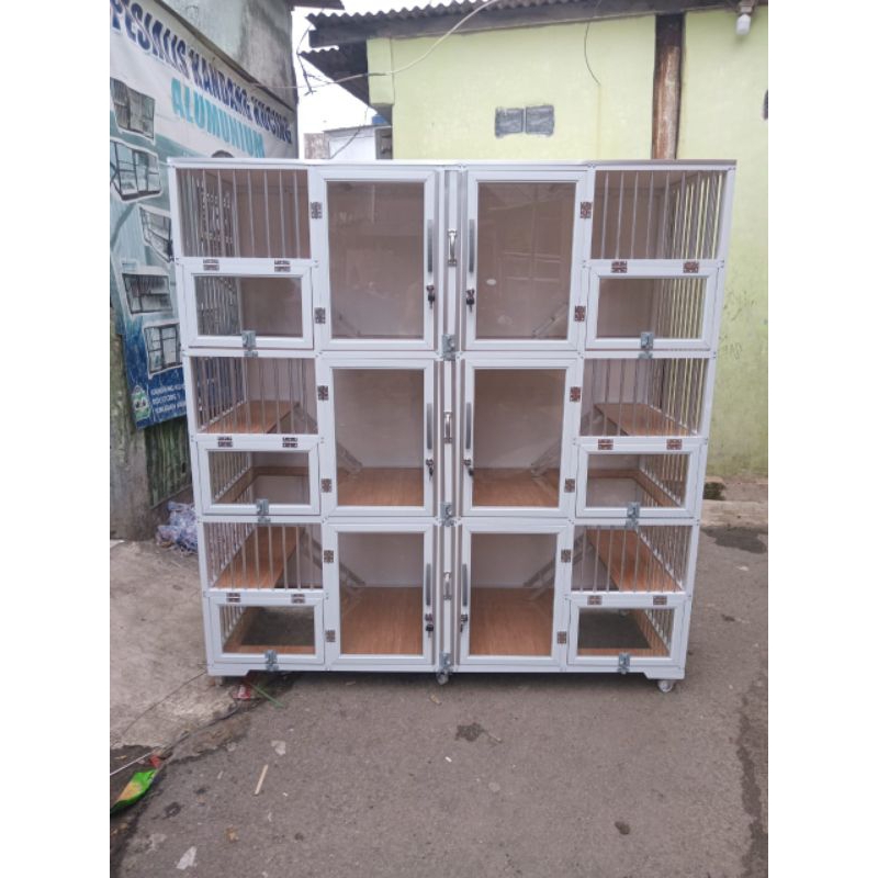 KANDANG KUCING 6 KAMAR