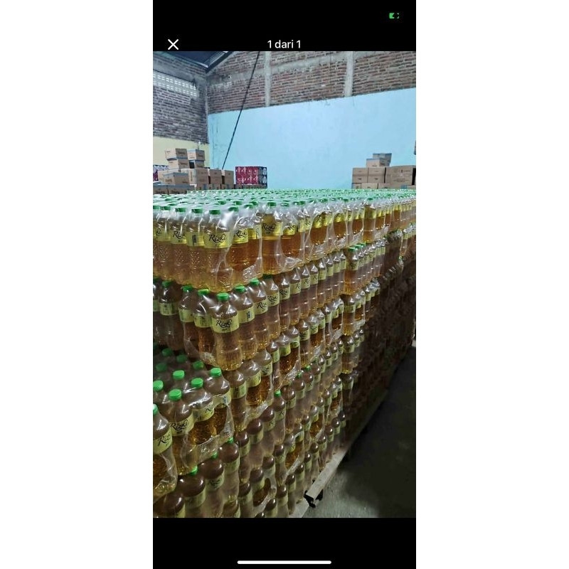 

RB22 Minyak Goreng Rizki 1 Krat 800 ml Isi 12 Promo