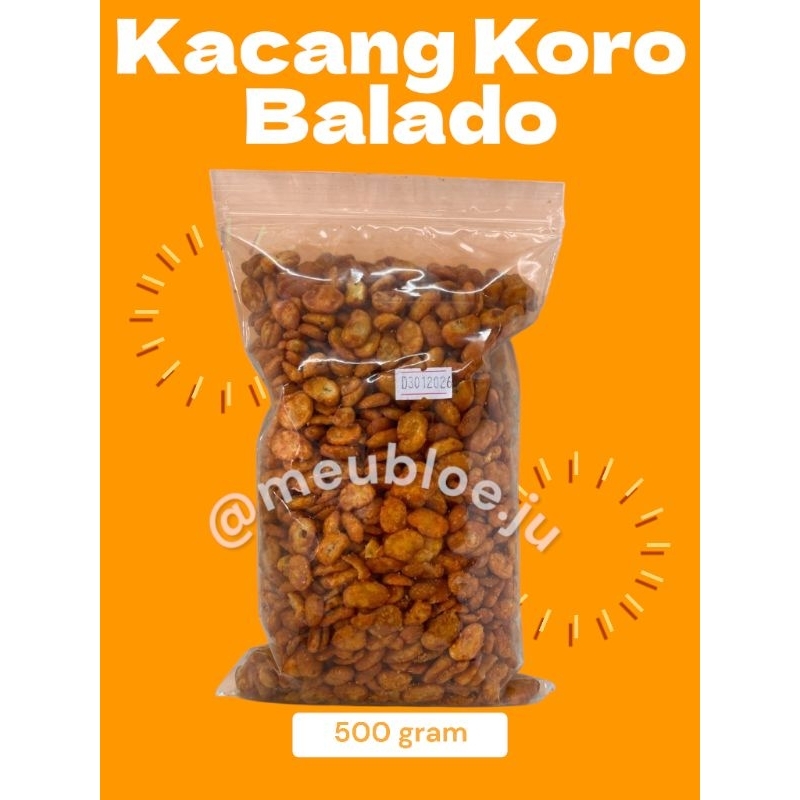 

KACANG KORO BALADO 500GRAM
