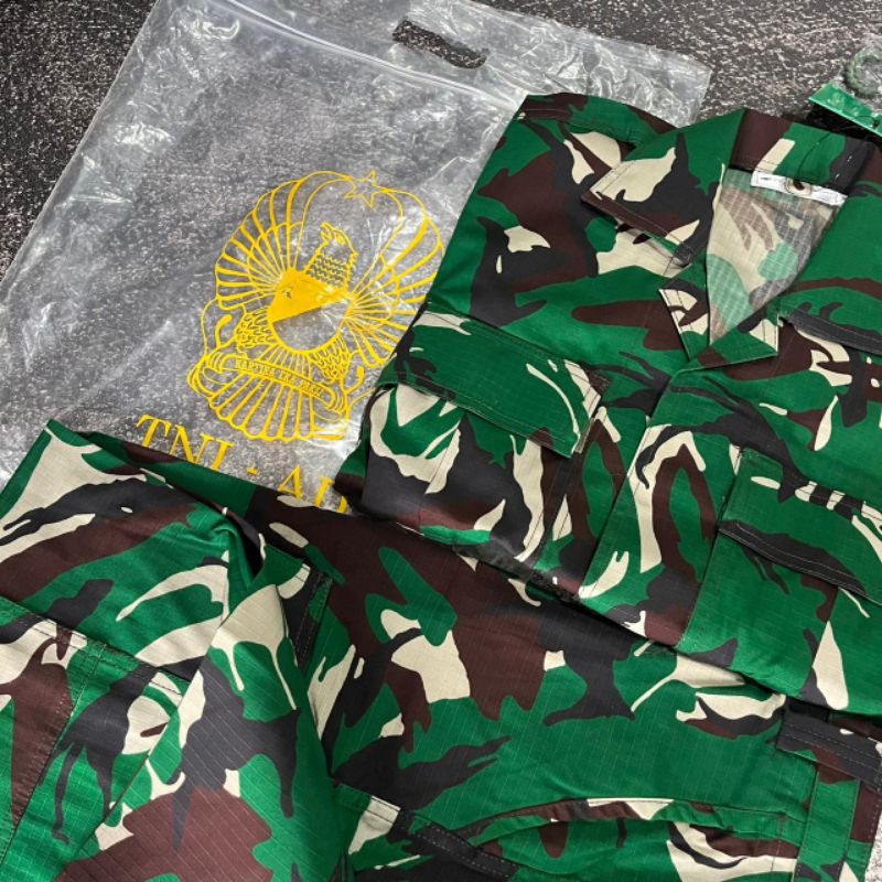 Baju PDL terbaru PT Gajah  jatah TNI