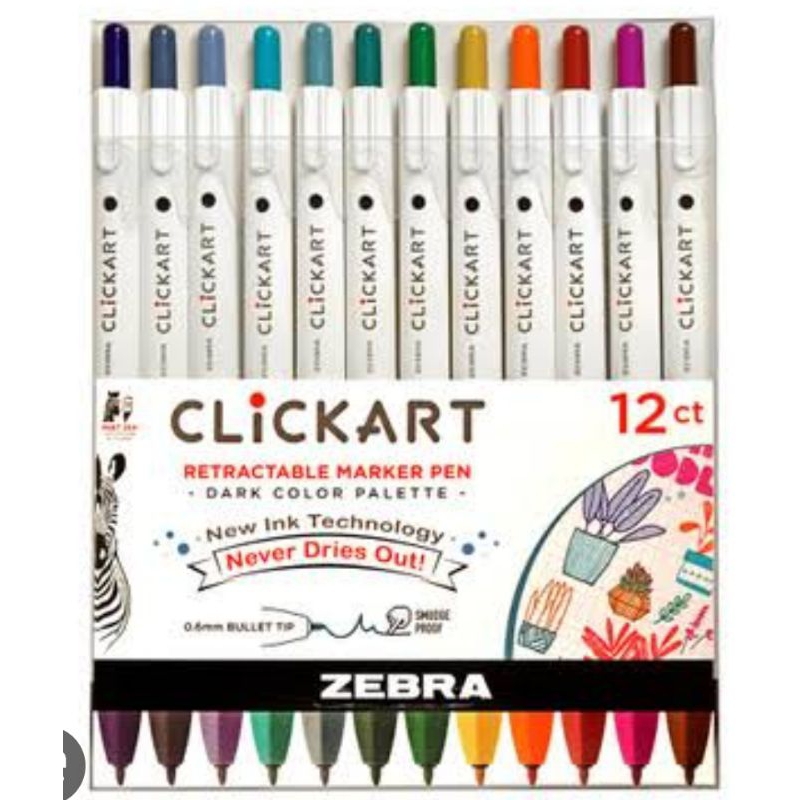 

Zebra clickart 12 warna / zebra spidol clickart