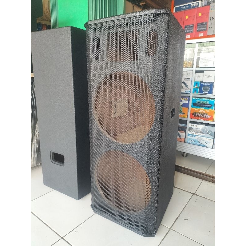 BOX SPEAKER 15 INCH DOBEL + TWEETER BOX MONITOR 3 WAY