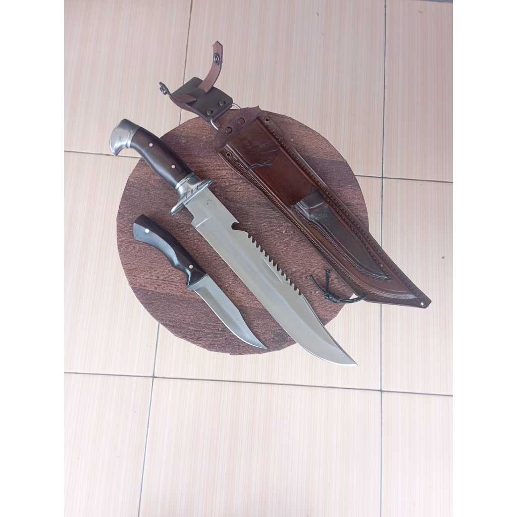 Rambo Anak Set ( pisau Camping)