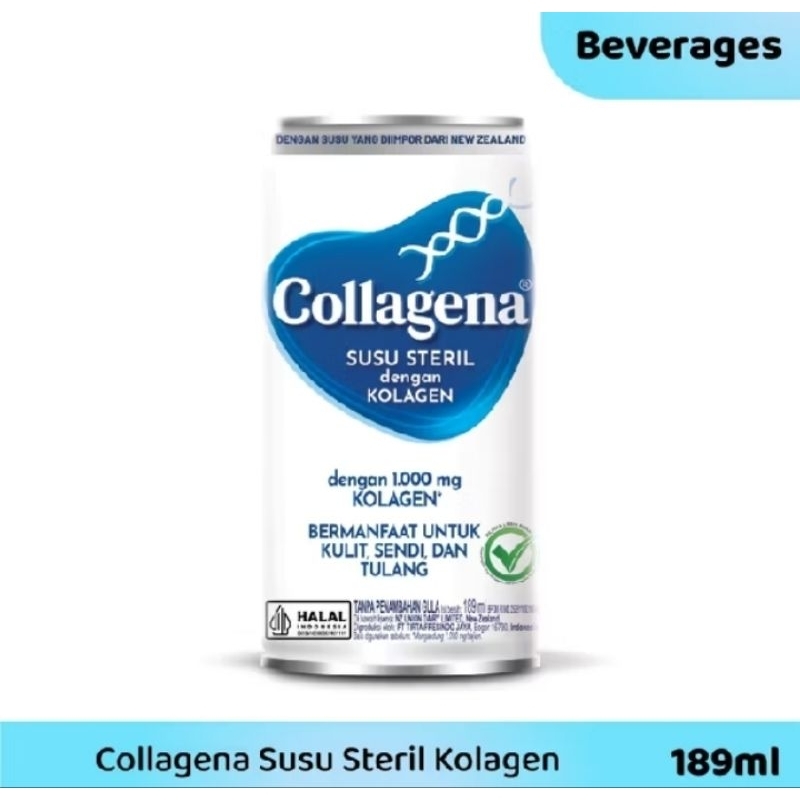 

Collagena Susu Steril dengan kolagen @189ml