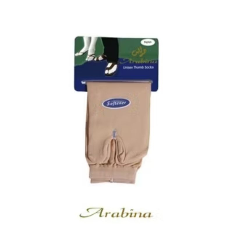 ARABINA Kaos Kaki Wanita Muslim Pendek Jempol (Thumb Sock) Pendek Semata Kaki By Mundo - Kaos Kak Hi