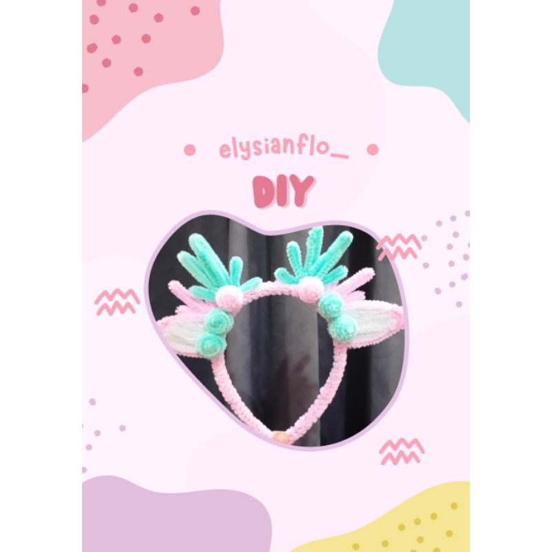 (COD) Elysianflo Bando Hiasan Rambut Lucu