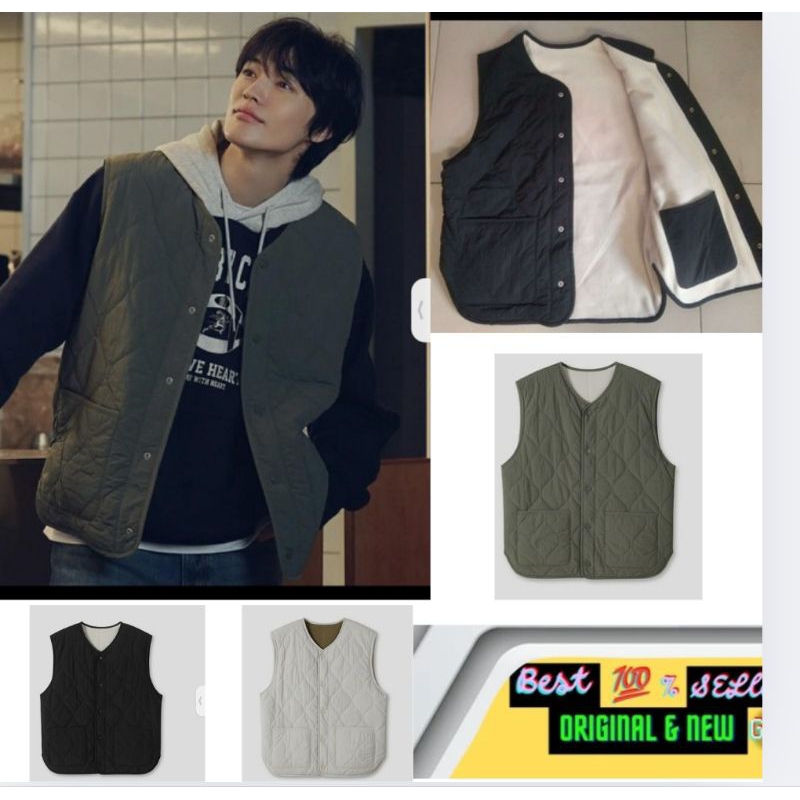 Puffer Vest  To**ppen| Rompi Puffer