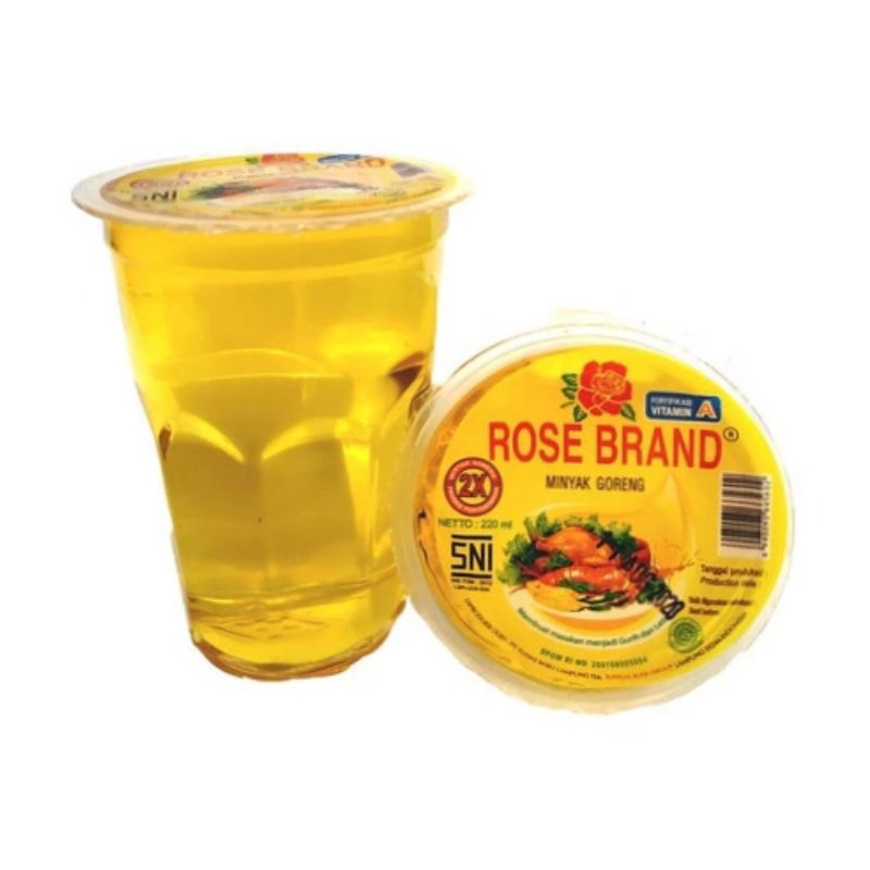 

Rose Brand Minyak Goreng Cup 220 ML