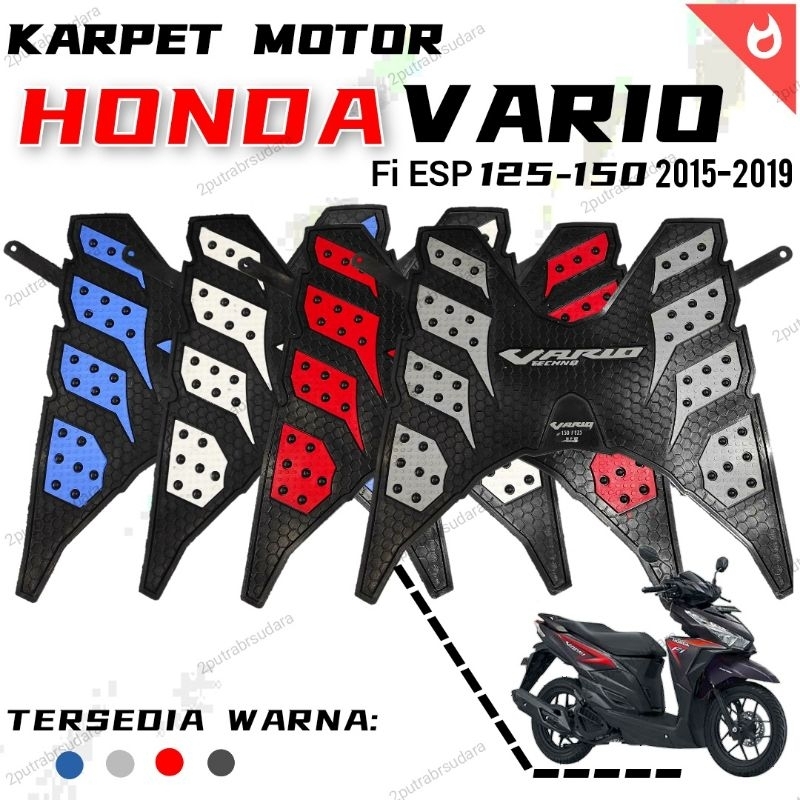 Karpet Vario 125/150 Fi 2016-2018 Karet / Karpet vario 150 / karpet vario 125 / karpet motor vario 1