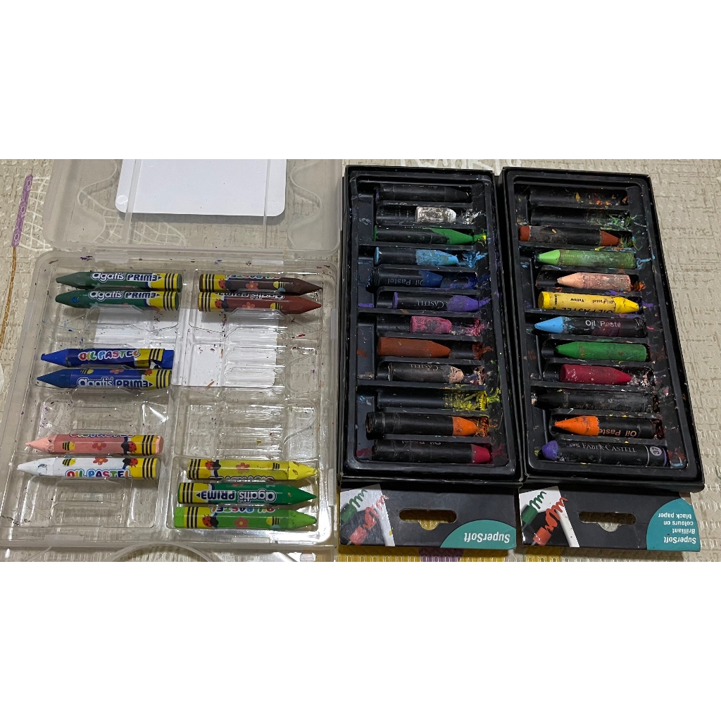 

preloved crayon faber castell + agatis