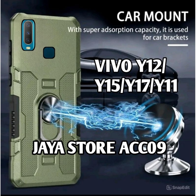 CASE VIVO Y12/Y15/Y17/Y11/Y12 i CASE ROBOT HIT EYE RING