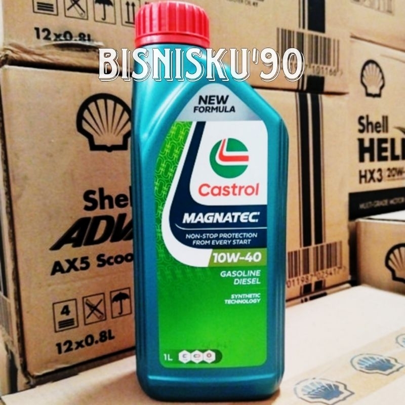 Oli CASTROL Magnatec 10w-40 (1 Liter)