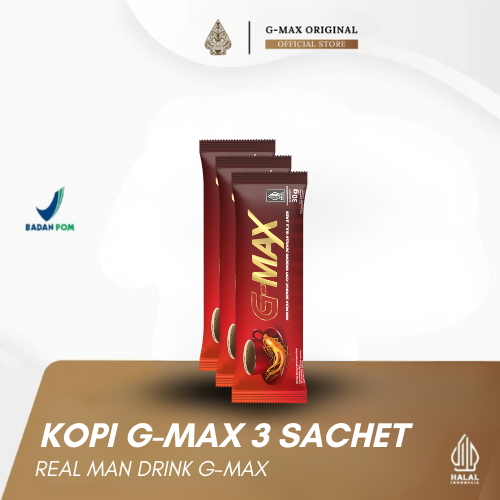 

KOPI STAMINA PRIA KUAT TAHAN LAMA ORIGINAL GMAX MINUMAN EXTRA GINGSENG ASLI BPOM