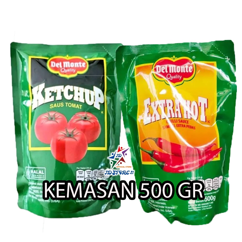 

Saus Tomat Extra Hot Delmonte 500 GR - Rasa Pedas yang Menggugah Selera Saos Sambal