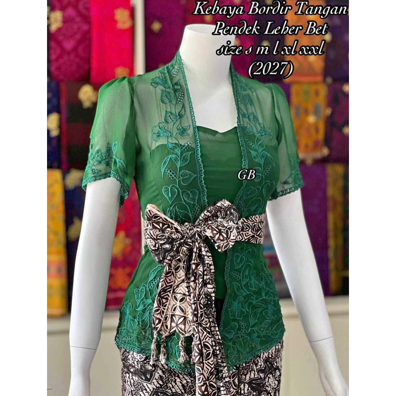 kebaya jadi bordir terbaru terlaris termurah kebaya bordir jadi bali kebaya jadi brokat