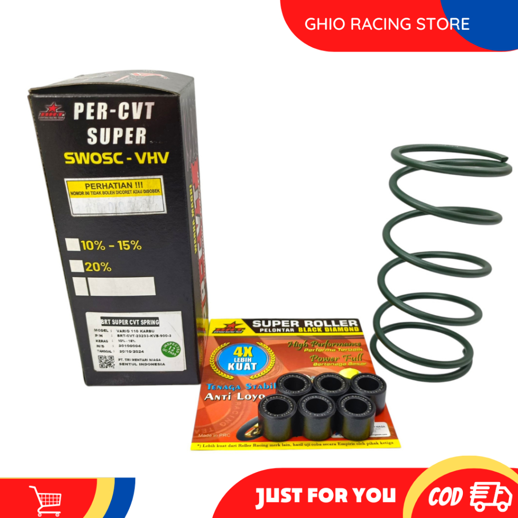Paket kirian CVT BRT Vario Karbu 110 Paket Upgrade CVT Vario 110 CBS Tecno Per CVT Dan Roller BRT