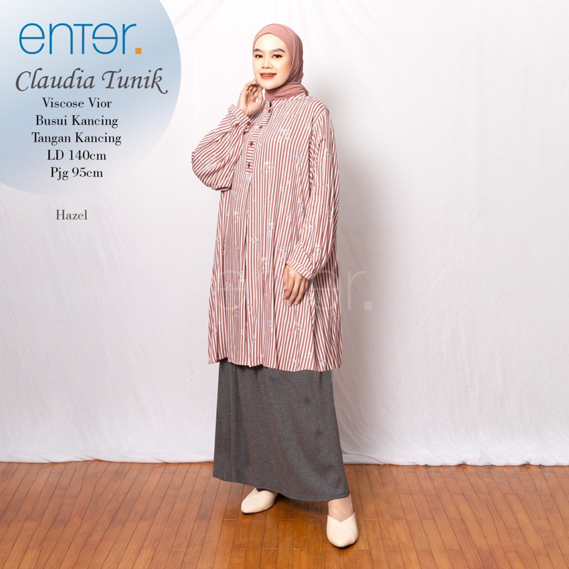 Tunik Wanita by Enter Claudya Tunik matt Viscose Vior ld 140 pj 95