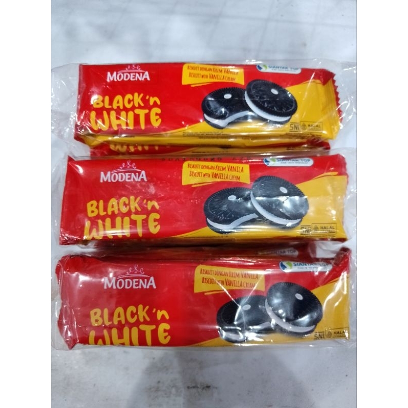 

Modena biskuit black n white 1 bunkus 10 pcs