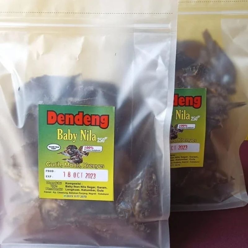 Softcookies_ Dendeng/Kere Ikan Nila Asin-Manis Bumbu Alami