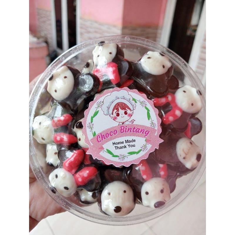 

coklat karakter mickey mouse