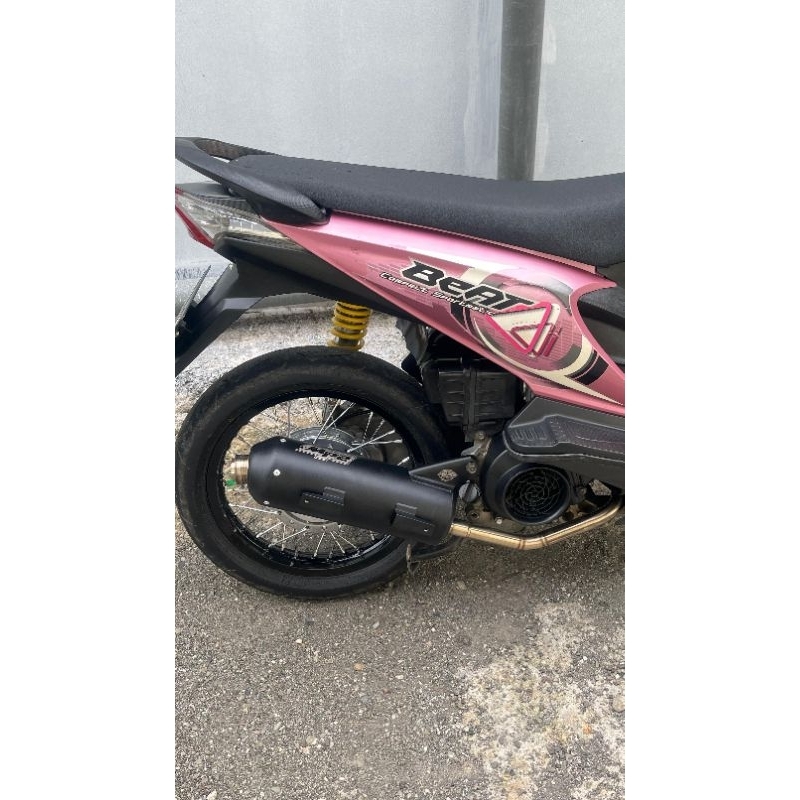 knalpot standar racing beat mp2 muffler