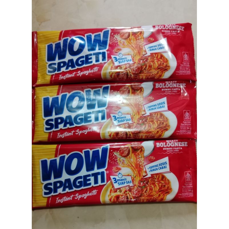 

WOW spaghetti bolognes