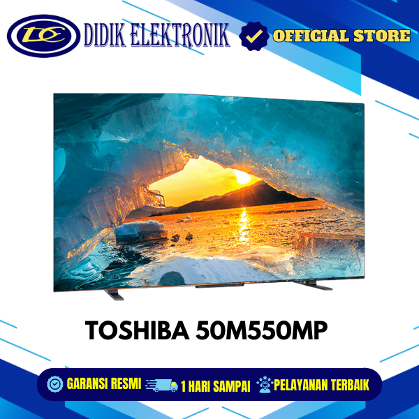 TOSHIBA 50M550MP GOOGLE TV 50 INCH WITH QUANTUM DOT COLOR  50M550MP