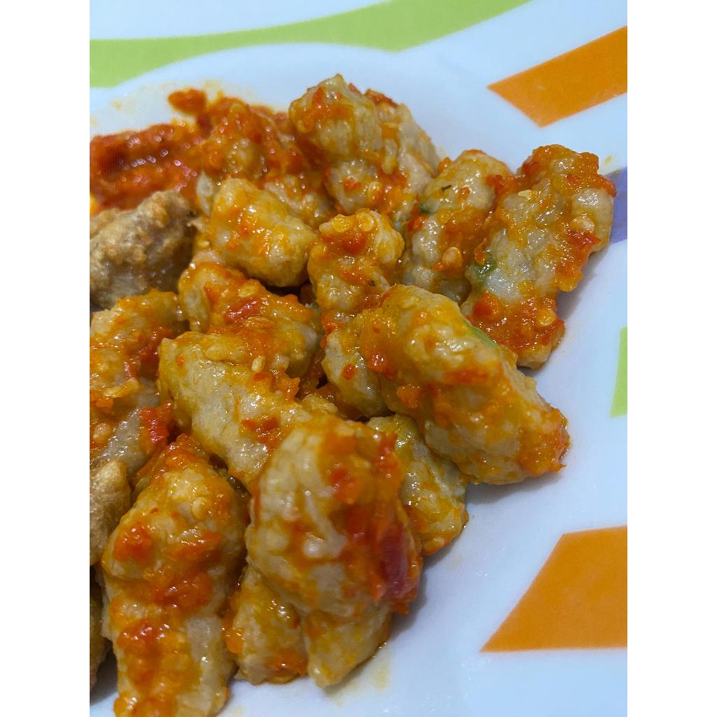 

Pentol Nyunduk Tulang Rangu Extra Pedas
