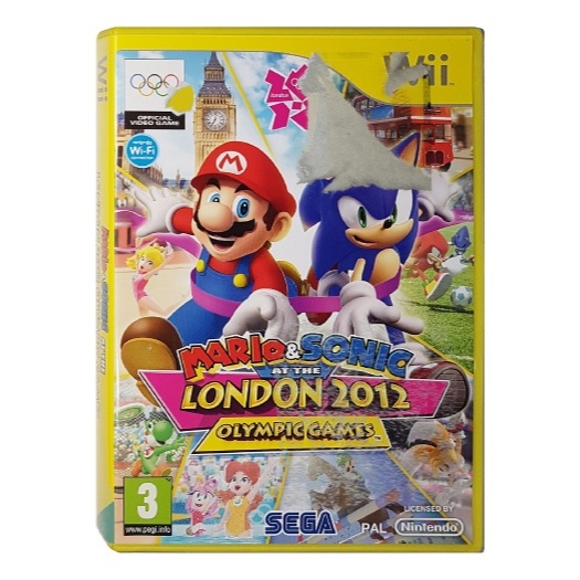 Kaset Game Nintendo Wii - Mario & Sonic at the London 2012 OlympicGame