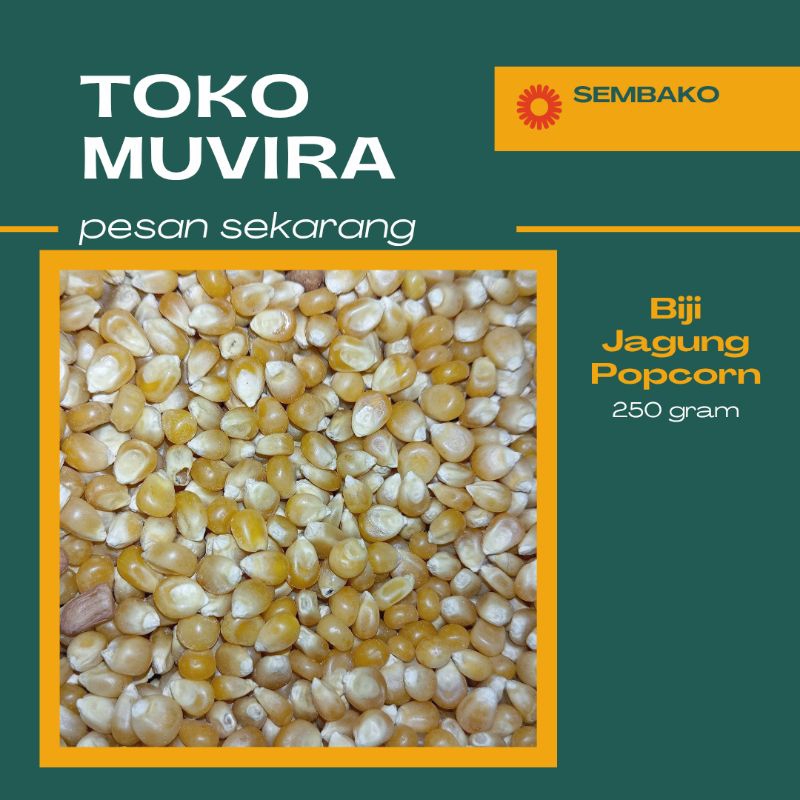 

Biji Jagung Popcorn Segar 250gram, Bandung