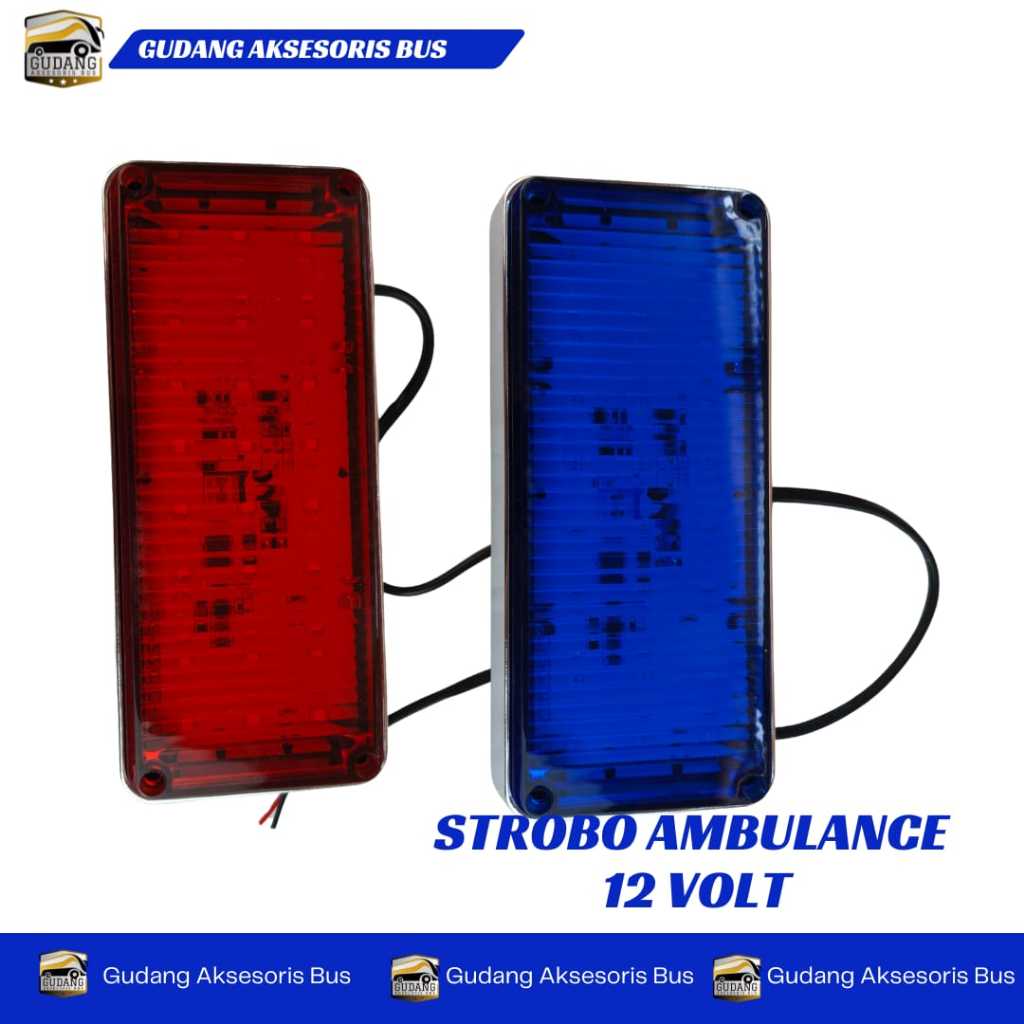 LAMPU STROBO AMBULANCE 12V/LAMPU STROBO TERMURAH