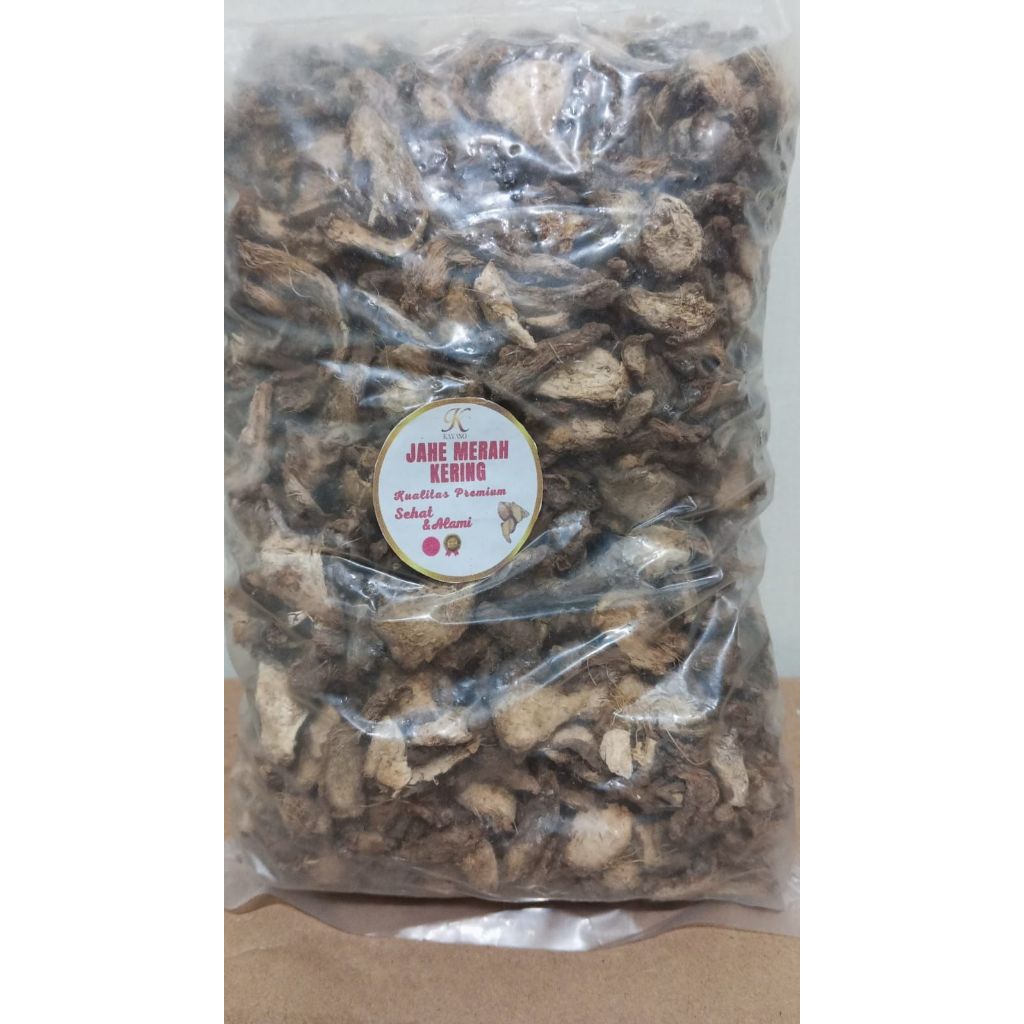 

Jahe Merah Iris Kering Asli 100% Murni Tanpa Campuran Bisa Untuk Masakan dan Minuman Kesehatan