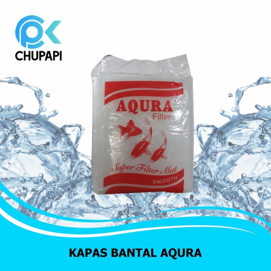 Kapas Bantal Filter Aquarium Dakron AQURA